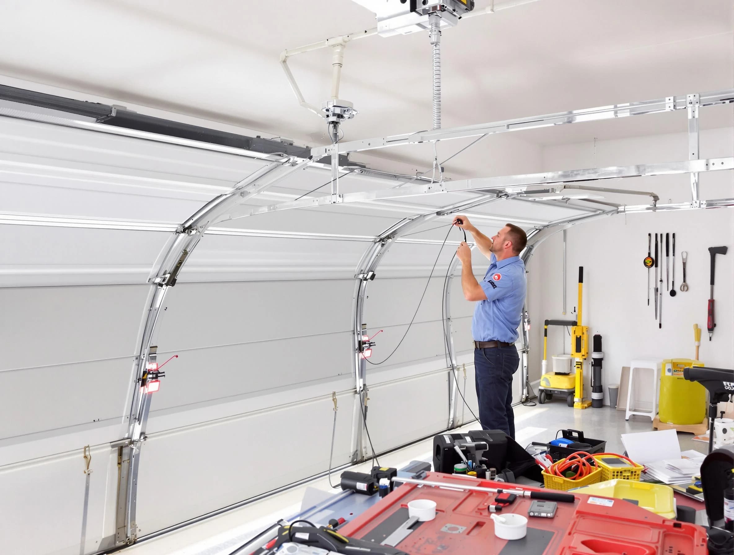 Garage door cable repair service by Bethel Acres Garage Door Repair in Bethel Acres