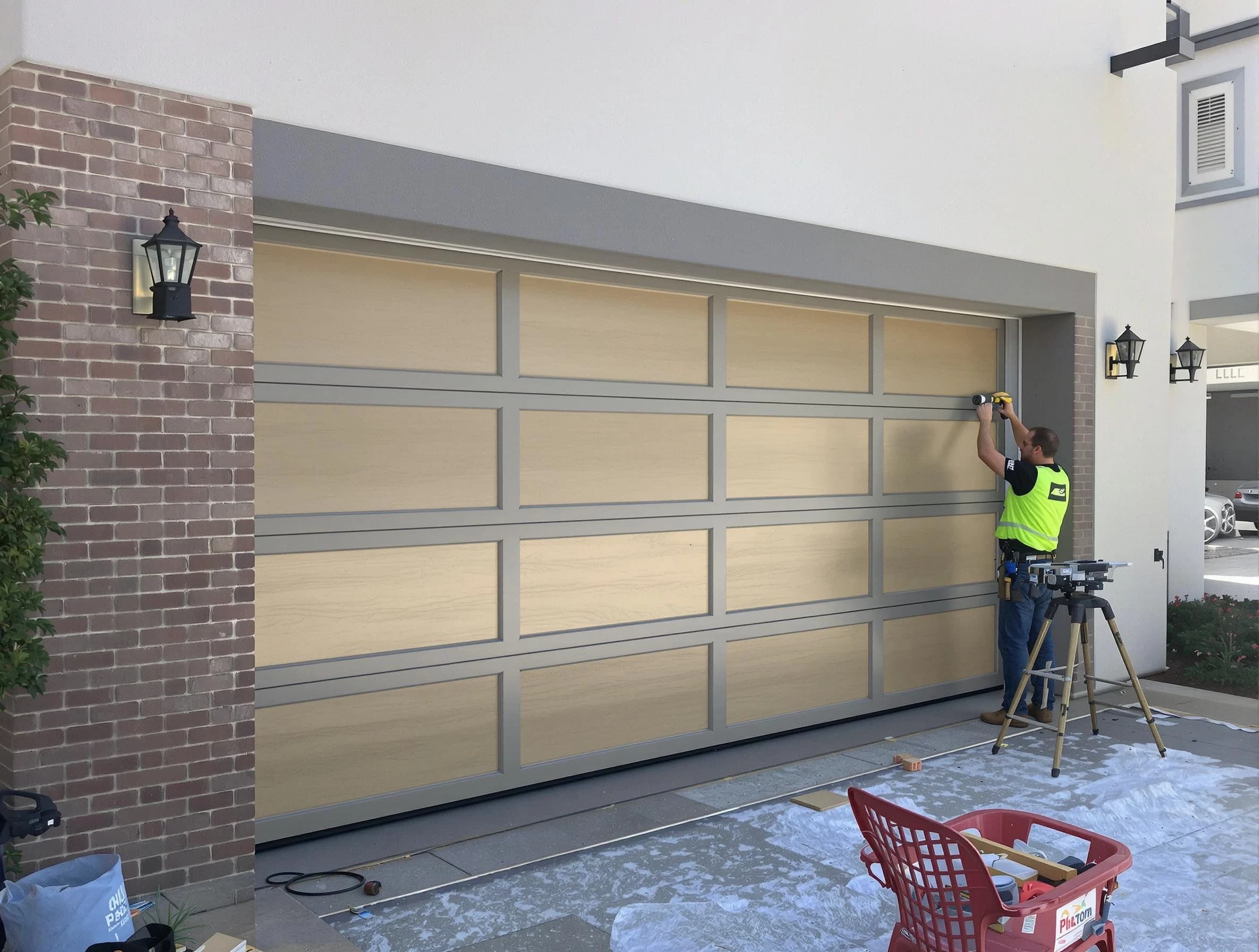 Garage door replacement service by Bethel Acres Garage Door Repair in Bethel Acres
