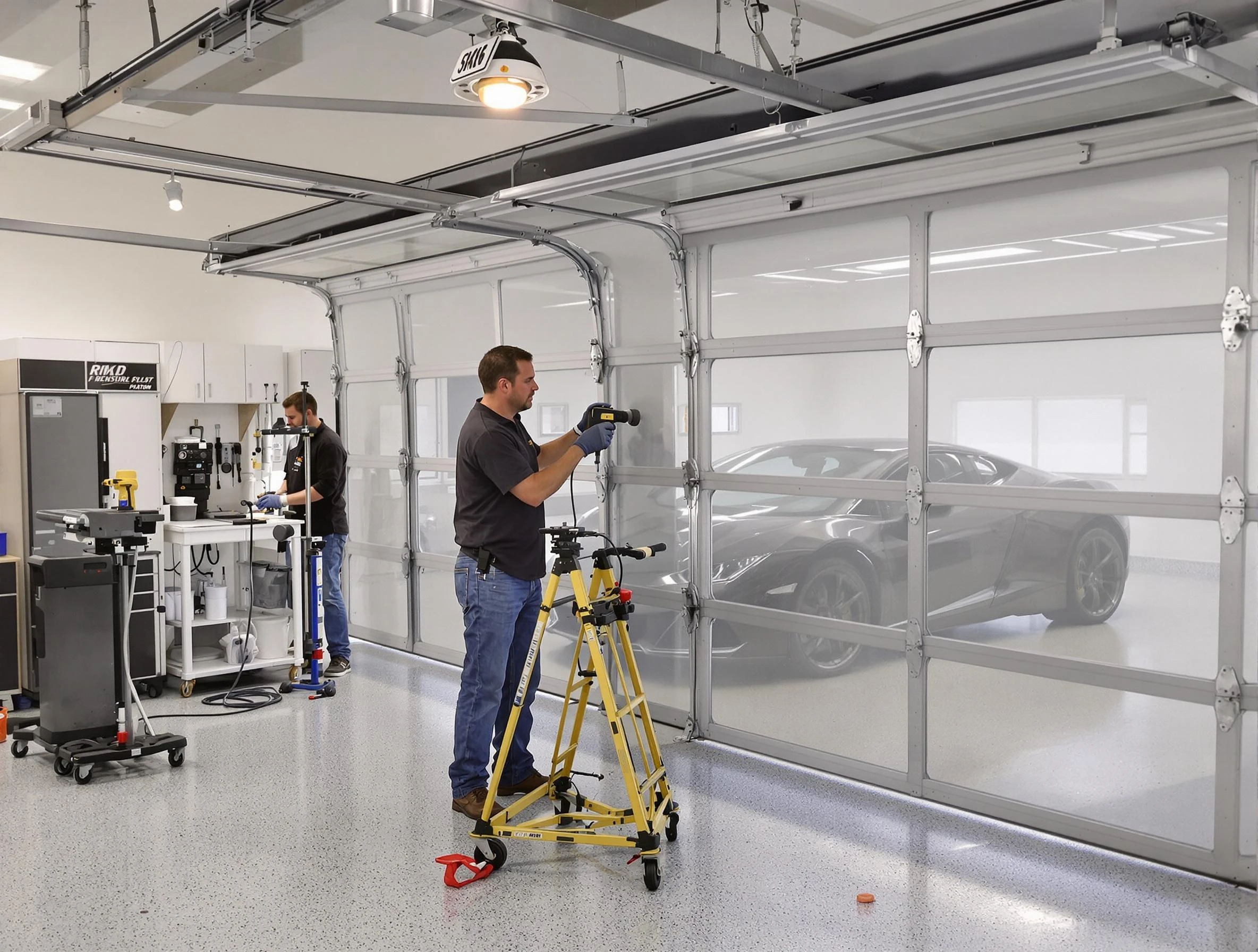 Garage Door Dents Repair in Bethel Acres