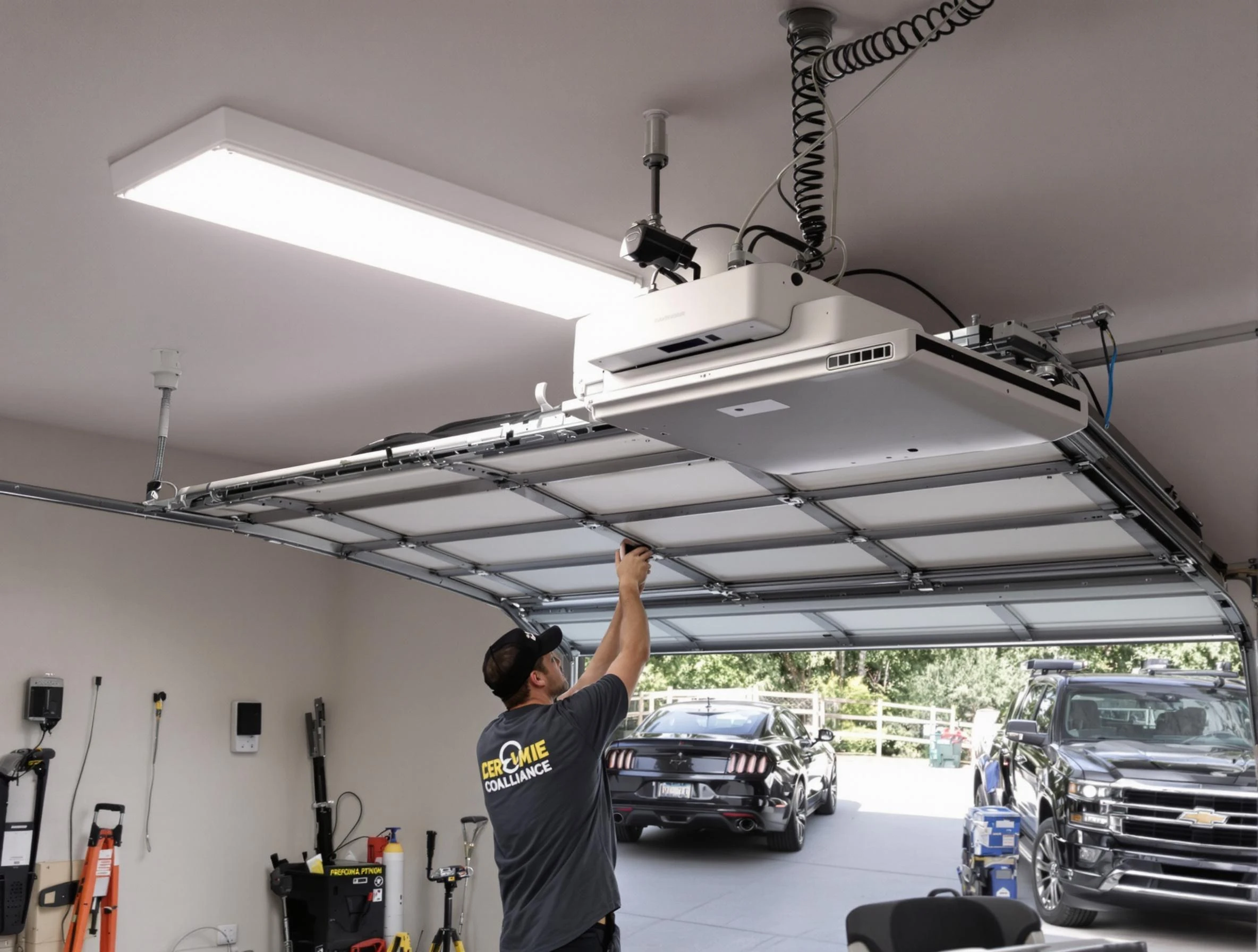 Garage Door Opener Installation in Bethel Acres