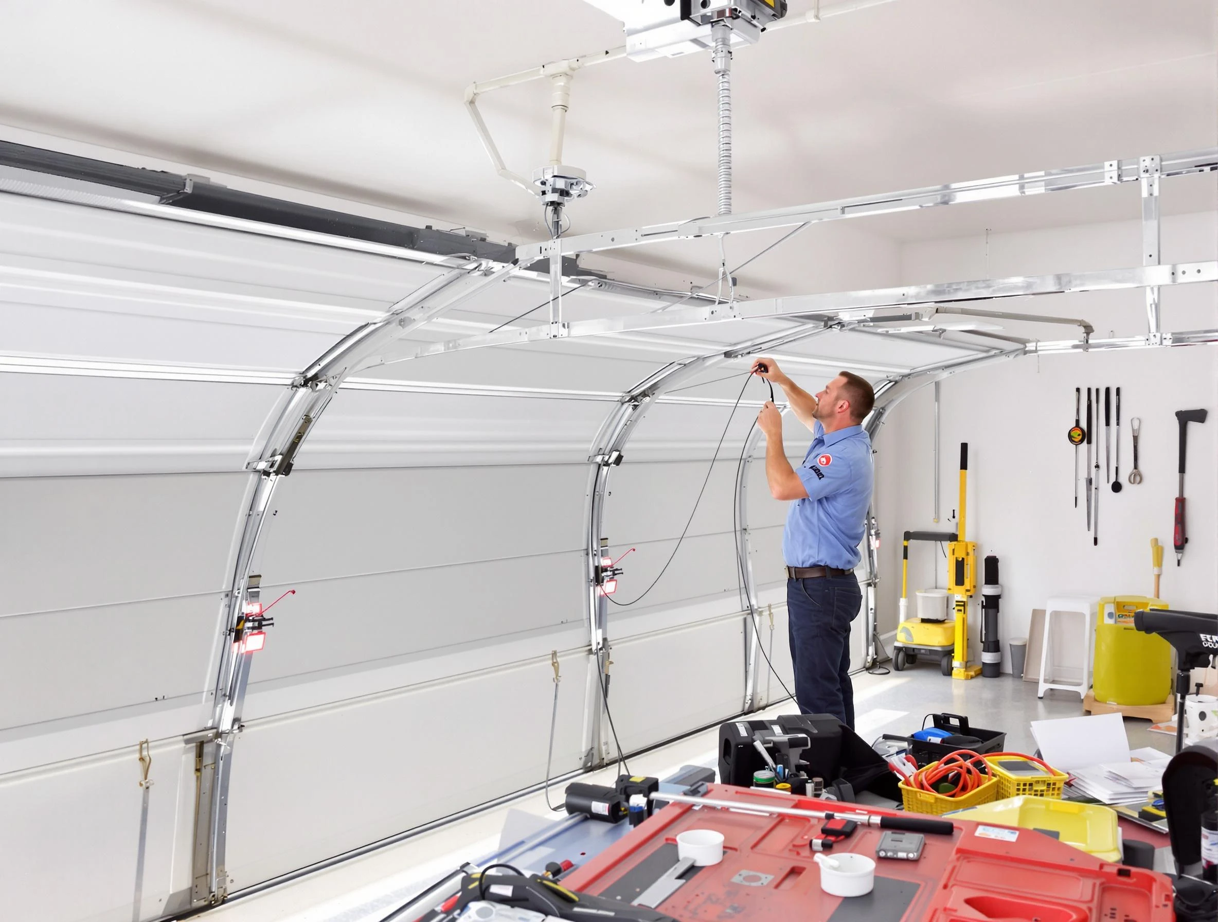 Garage door cable repair service by Bethel Acres Garage Door Repair in Bethel Acres