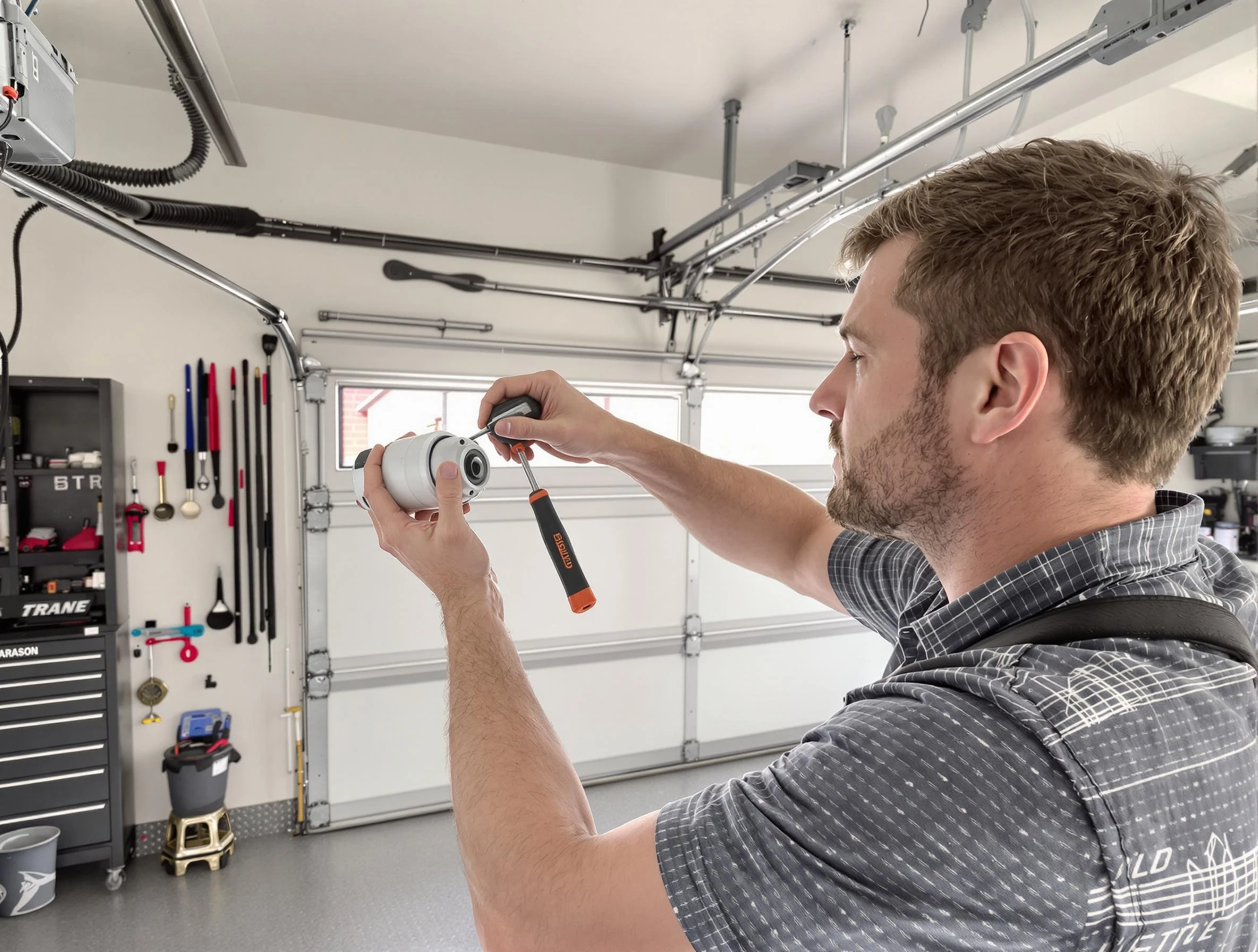 Garage door opener repair service by Bethel Acres Garage Door Repair in Bethel Acres